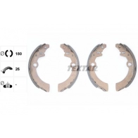Тормозные колодки TEXTAR 98101 0585 98101 0585 0 4 91058500 Suzuki Wagon R Plus (MM) 2 Хэтчбек 1.3 (RB 413) 76 л.с. 2000 – 2004