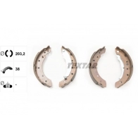 Тормозные колодки TEXTAR 98101 0618 0 4 Peugeot 206 1 (2EK) Универсал 1.6 Feline Flex 113 л.с. 2005 – 2008 98101 0618 91061800