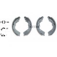 Тормозные колодки TEXTAR Kia Picanto (TA) 2 Хэтчбек 1.2 87 л.с. 2011 – 2025 98101 0830 0 4 EI5DF20 91083000