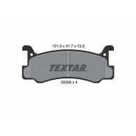 Тормозные колодки дисковые, комплект TEXTAR 510358 2000801 20008 20008 130 0 4