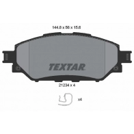 Тормозные колодки дисковые, комплект TEXTAR 2123401 5FOM C 1425578283