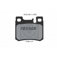 Тормозные колодки дисковые, комплект TEXTAR 21301 155 0 4 21301 510710 2130103