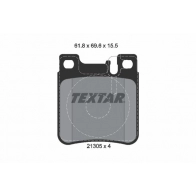 Тормозные колодки дисковые, комплект TEXTAR 21305 155 0 4 epad 21305 2130581 510716