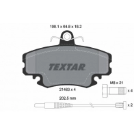 Тормозные колодки дисковые, комплект TEXTAR 2146304 Renault Twingo (CN0) 2 Хэтчбек 1.2 TCe 100 (CN0P) 102 л.с. 2011 – наст. время 21463 21463 182 3 4