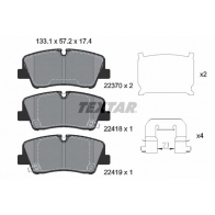 Тормозные колодки дисковые, комплект TEXTAR 22418 Hyundai H350 (M) 1 2014 – 2020 22 370 2241801