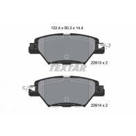 Тормозные колодки дисковые, комплект TEXTAR Mazda CX-9 (TC) 2 2016 – 2020 22613 2261301 22613 144 1 5