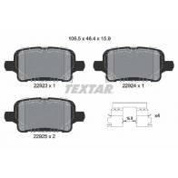 Тормозные колодки дисковые, комплект TEXTAR GTGK 9SC 1425578266 2292301