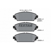 Тормозные колодки дисковые, комплект TEXTAR 2309601 23096 23096 172 0 5 Honda Accord 6 (CK, CG, CH) Седан 1.6 i (CG7) 116 л.с. 1998 – 2002
