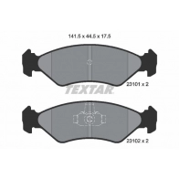 Тормозные колодки дисковые, комплект TEXTAR 23101 175 0 5 2310101 23101 511125