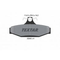 Тормозные колодки дисковые, комплект TEXTAR 2324204 23242 511193 23242 142 1 4