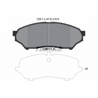 Тормозные колодки дисковые, комплект TEXTAR 511321 23487 23487 155 1 4 2348701