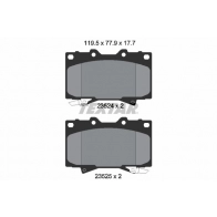 Тормозные колодки дисковые, комплект TEXTAR 2352408 23524 177 0 5 23524 Lexus LX