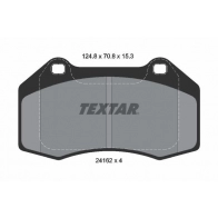 Тормозные колодки дисковые, комплект TEXTAR 2416201 511696 24162 153 0 4 24162