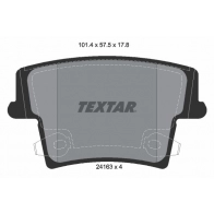 Тормозные колодки дисковые, комплект TEXTAR 24163 178 0 4 2416301 Dodge Challenger 3 (LC, LA) Купе 3.6 Flexfuel 309 л.с. 2010 – наст. время 24163