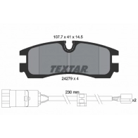 Тормозные колодки дисковые, комплект TEXTAR 24279 Cadillac Deville 24279 145 1 4 2427901