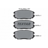 Тормозные колодки дисковые, комплект TEXTAR 24375 511812 24375 180 0 5 2437501