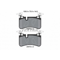 Тормозные колодки дисковые, комплект TEXTAR Mercedes SL-Class (R230) 2 Кабриолет 6.2 63 AMG (2370) 525 л.с. 2008 – 2012 24473 24473 148 0 5 2447301