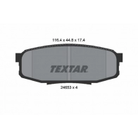 Тормозные колодки дисковые, комплект TEXTAR Lexus LX (J200) 3 Внедорожник 5.7 362 (URJ201) 2015 – наст. время 24653 2465301 24653 174 0 4