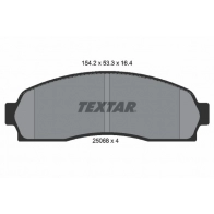 Тормозные колодки дисковые, комплект TEXTAR 25068 164 0 4 2506801 25068 512110