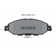 Тормозные колодки дисковые, комплект TEXTAR 2558901 25589 512248 25589 170 0 4