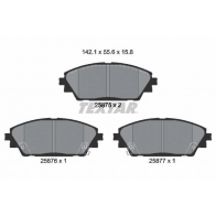 Тормозные колодки дисковые, комплект TEXTAR 25875 158 0 5 Mazda CX-3 (DM) 2 2019 – 2024 25875 2587501