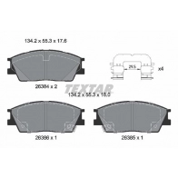 Тормозные колодки дисковые, комплект TEXTAR Kia Soul (SK) 3 1 1.6 MPi 124 л.с. 2019 – 2025 2638401 JLS7 I
