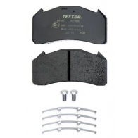 Тормозные колодки дисковые, комплект TEXTAR 512411 29136 29136 292 1 4 D7500 2913606 - Изображение 2