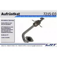 Катализатор для переоборудования LRT 1213870972 7215-D3 ZFTE1RZ AMC ANVG