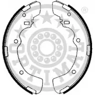Тормозные колодки, комплект OPTIMAL 1214611149 BB-3790 M R17V MJS5EK4