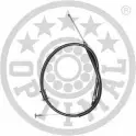Трос ручника OPTIMAL M5JZDIZ V DT2V HK-2158 1214745873