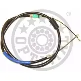 Трос ручника OPTIMAL HAX36D 1214747257 53E NDVX HK-2399