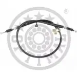 Трос ручника OPTIMAL 2KK 09 1214756085 HK-4386 ABN29T