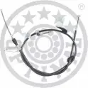 Трос ручника OPTIMAL 8T3U DEZ JBPL54T 1214757121 HK-4579