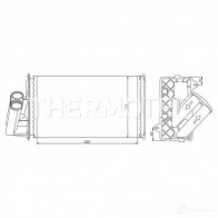 Радиатор печки, теплообменник THERMOTEC ZL722 KY d6r006tt 3388938 5901655042900 - Изображение 2