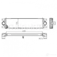 Интеркулер THERMOTEC 3389954 XL SIA3 dar002tt - Изображение 2