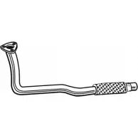Выхлопная труба глушителя FONOS Fiat Brava HE8SKJ 1GQBF8 W 02785