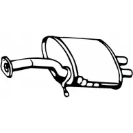 Задний глушитель FONOS MOG902T 7F XM9 614311 1215177679