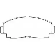 Тормозные колодки дисковые, комплект AISIN 1217542581 ASN-179 ADR TX