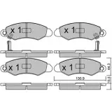 Тормозные колодки, дисковые, комплект AISIN 33NMP6 S EV73AG 1217555625 BPSZ-1002