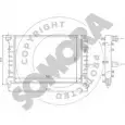Радиатор охлаждения двигателя SOMORA 72S L2 1218816757 010140A 518A4P