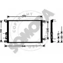 Радиатор кондиционера SOMORA P JONU 1218816881 YHDUS6 011260A