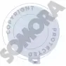 Заглушка бампера под буксирный крюк SOMORA E2V64T6 040733B 1218818225 LL SL5LC