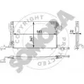 Радиатор кондиционера SOMORA 1218818987 A5 0QO8 051260C AHK3X