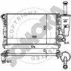 Радиатор охлаждения двигателя SOMORA 1218820081 2AF0Z9 080540B K 4G85G