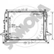 Радиатор охлаждения двигателя SOMORA I555XH Land Rover Discovery 3 (L319) Внедорожник 2.7 TD 4x4 190 л.с. 2004 – 2009 151340 TE YWV