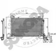 Радиатор кондиционера SOMORA PZ T4DW EQ80I5V 1218824629 170660B