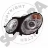 Фара SOMORA 2G4GE Mercedes E-Class (S211) 3 Универсал 2.1 E 220 T CDI (2106) 150 л.с. 2003 – 2009 LKE LQCF 170816