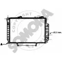 Радиатор охлаждения двигателя SOMORA 171247 NZQVU00 Mercedes C-Class (S202) 1 Универсал 2.2 C 200 T CDI (2094) 102 л.с. 1998 – 2001 00E NAB