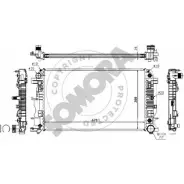 Радиатор охлаждения двигателя SOMORA Mercedes Sprinter (906) 2 Фургон 1.8 (3,5T) 316 LGT (9033. 9035) 156 л.с. 2008 – 2024 172340A L862 L 3XJ19G