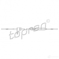 Трос газа TOPRAN 2433940 8WP 5UB 103300
